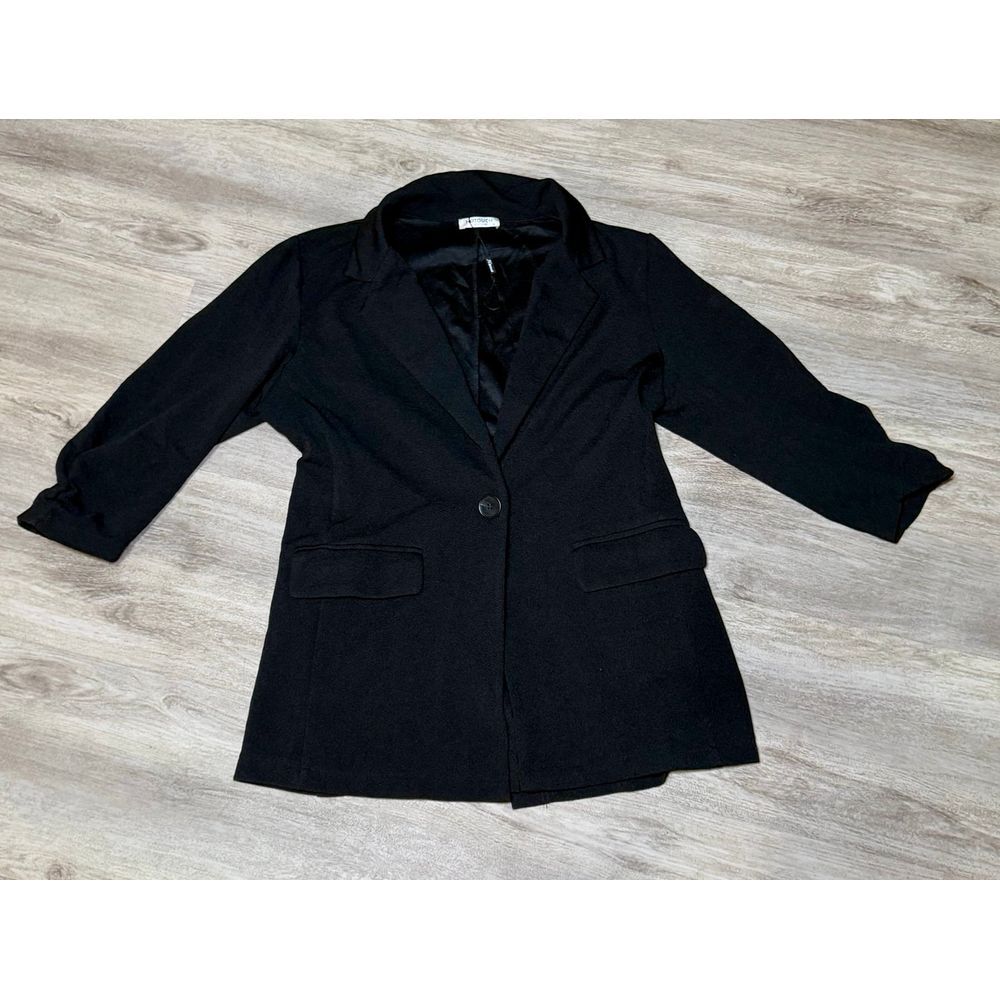 Office‎ wear cute blazer style jacket black size medium
